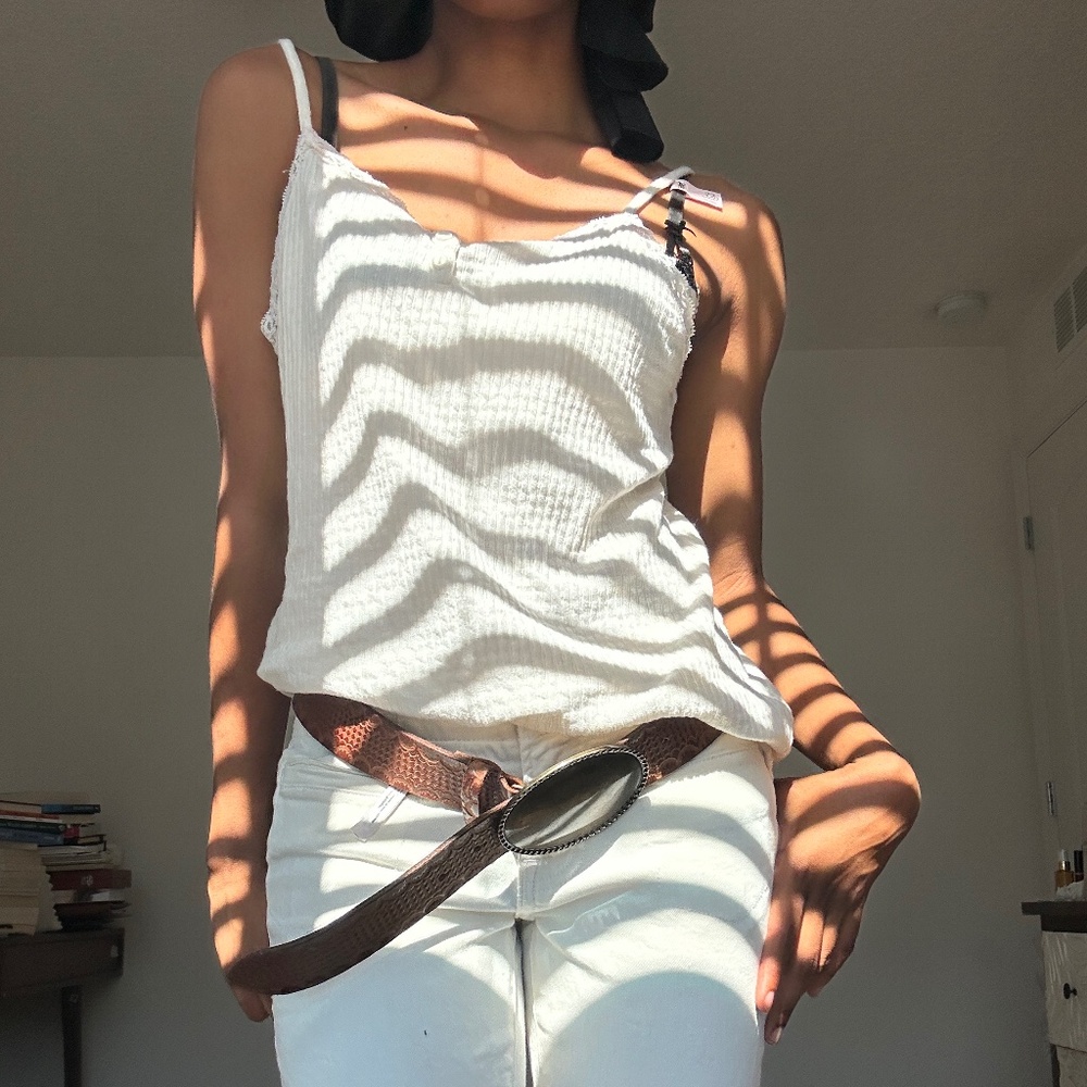 White Pace Camisole